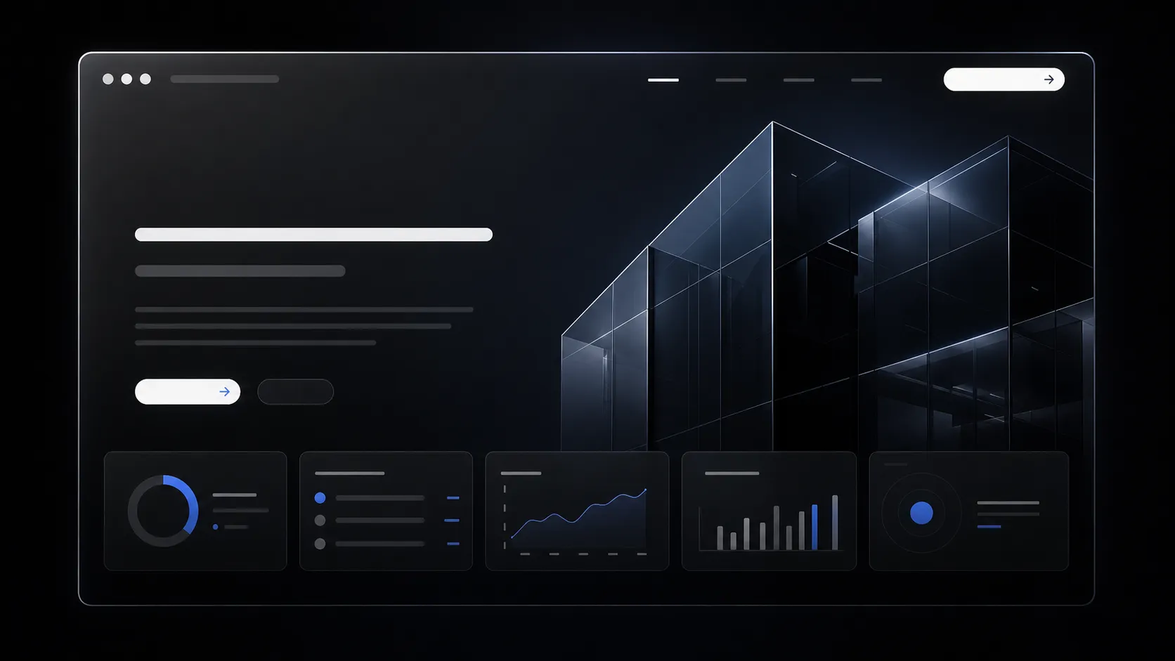 Capital firm direction premium website concept